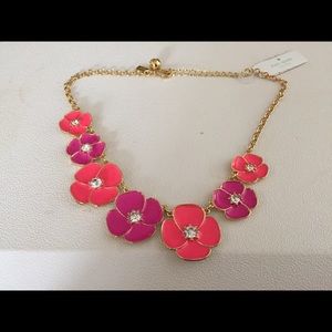♠️ Kate Spade Pink/Coral Flower Necklace